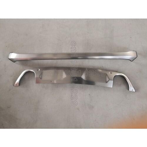 For Mazda CX-3 cx3 2015 2016 2017 2018 2019 Stainless steel front and rear Bumper Protector Skid Plate cover Car styling