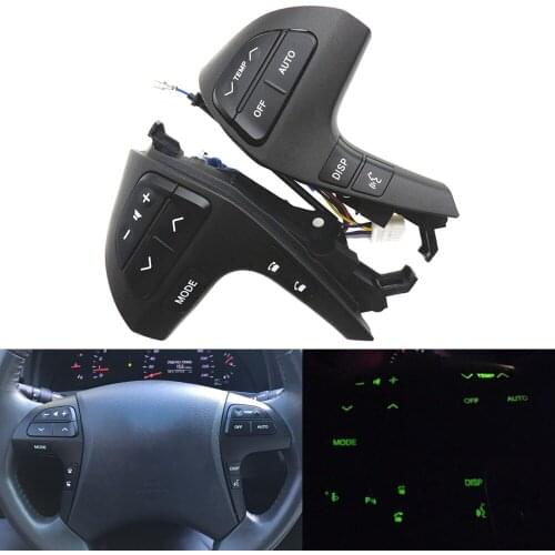 FaroeChi Auto Steering Wheel Audio Control Button Switch For TOYOTA HIGHLANDER 84250-0E220 84250-0E120 84250-0K020