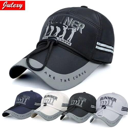 Spring and autumn baseball cap summer fishing hat big brim with windproof rope fisherman hat outdoor travel sun visor fisherman