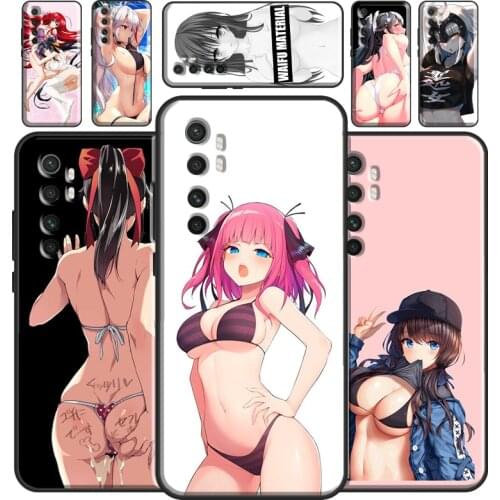 Anime Summer Bikini Girls For Xiaomi Mi 11 Ultra Case For Xiaomi Mi 11 Lite Note 10 10T Pro POCO F3 M3 X3 Pro Cover