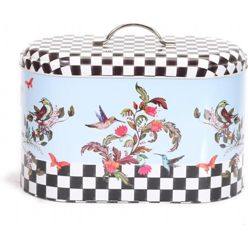 House Pattern Metal Breadstuff Oval 10,85 Lt