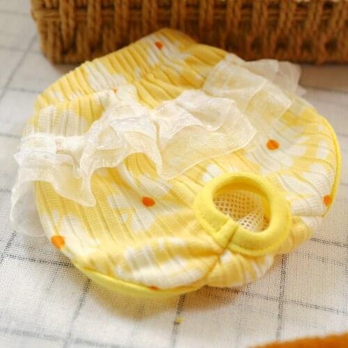 Pet Dog Sanitary Physiological Pants Washable Female Dog Shorts Panties Menstruation Underwear Breathable Briefs