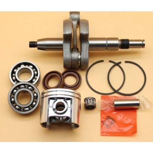 Crankshaft Crank Bearing Oil Seals & 42.5mm Piston Rings Kit Fit STIHL MS250 MS230 MS 250 230 025 023 Chainsaw Engine Parts