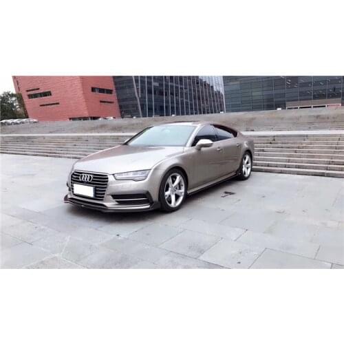 Suit For New 16-19 A7 Caboor Carbon Fiber Front Shovel S7 Modified with Karbel Spoiler Side Skirt Rear Lip