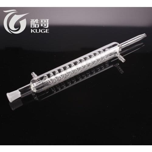 Grinding Serpentine condensate tube Dimroth condenser lab glassware