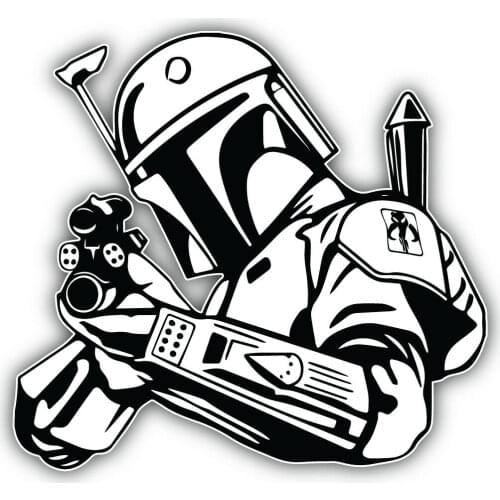 Cross Country Car Sticker Planet Cartoon Sith Trooper Sticker Bumper Sticker Waterproof Personality Steam Decoration