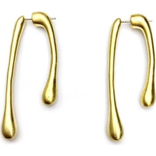 Elegant Women Wedding Party GiftsGeometric Statement Retro Earrings Irregular Personality Personality Jewelry