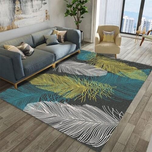 Nordic Modern Children Play Floor Mats Morocco Area Rugs Decor for Living Room Non-slip 3D Pattern Large Size Carpet 160x230cm