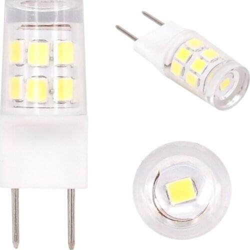 10pcs 120V G8 LED Light Bulb 2W G8 Led Crystal Lamp Replace 20W Halogen G8 For Chandelier Crystal Ceiling Fan Kitchen Lighting