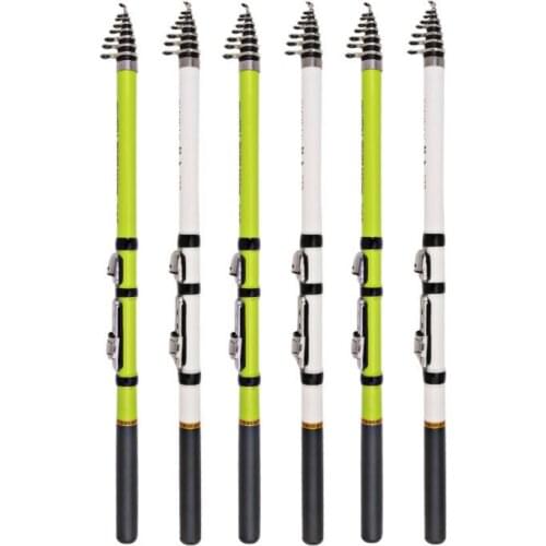 Telescopic Rock Fishing Rod Spinning Fly Feeder Carbon Fiber 1.5M 1.8M 2.1M 2.4M 2.7M 3M Portable Mini Travel Rod