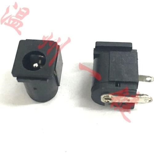 10pcs DC-072 Current Female seat Audio Power outlet Three-legged DC