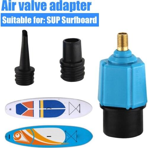 Paddle Board Canoe Air Valve Adapter Kayak Part Pump Converter Rowing Boat Durable Safety Watering Elements