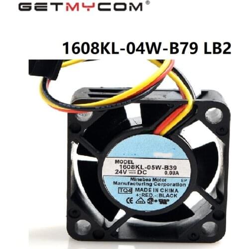 Getmycom Original 1608KL-04W-B79 12V 0.25A LB2 DC 40x40x20mm Server Cooling Fan Server Square Fan 3-wire