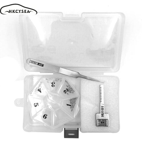 HKCYSEA Honest HU101 Car Key Mould For Ford/Land Rover/Volvo Key Duplicating Auto Key Profile Modeling Car Lock Repair Tool