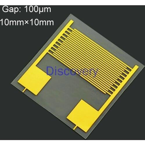 Customized Flexible PET Interdigital Electrode Capacitance Array Gas Biological Humidity Sensor Chip