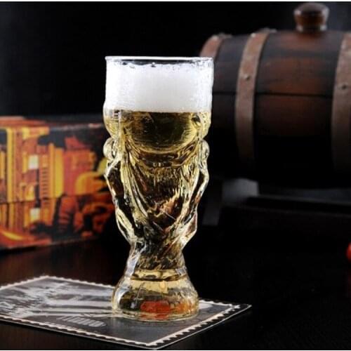Creative Glass Cup Bar Crystal Water Whiskey Wine Drinking The Football Design Glass Wine Beer Cup 300ml