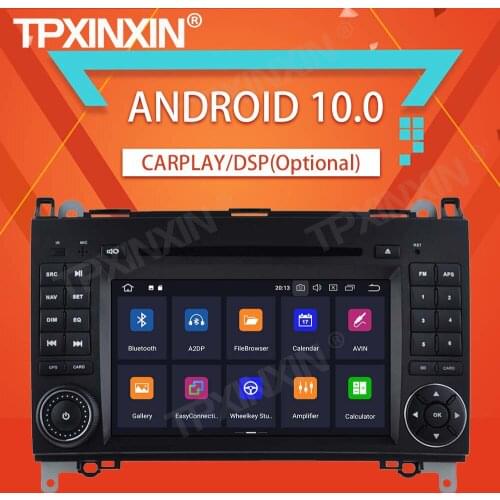 4+64G For Mercedes Benz B200 B-Class W245 B170 Android10.0 Car Tape Recorder Multimedia DVD Player GPS Navigation HeadUnit