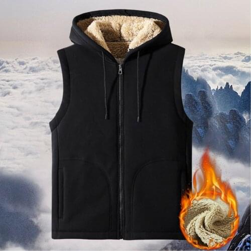 MUQGEW Men's Fur Vests