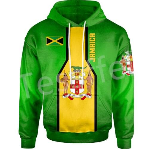 Tessffel County Flag Africa Jamaica King Emblem Lion NewFashion Tracksuit 3DPrint Men/Women Streetwear Harajuku Funny Hoodies B9