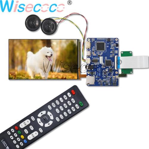 Wisecoco New 5.9 Inch LCD Monitor Screen LS059T1SX01 FHD + MIPI Type-c SD Remote Control Driver Board