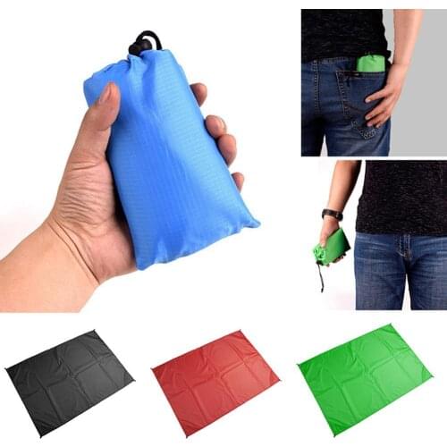 Outdoor Camping Mat Lightweight Waterproof Mini Folding Beach Picnic Mat Portable Moisture Pad Travel Hiking Equipment