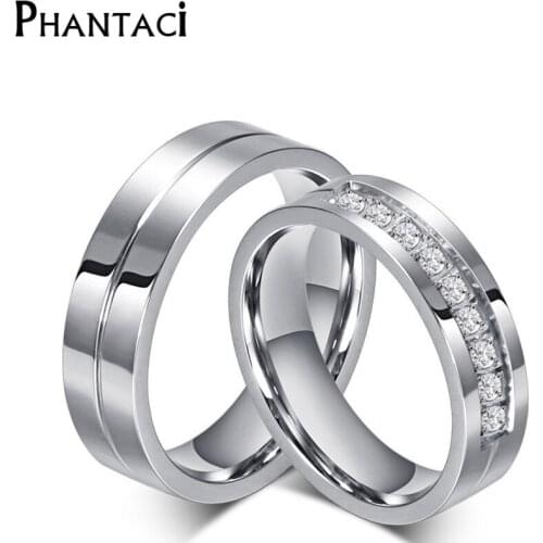 PHANTACI Rings With Crystals
