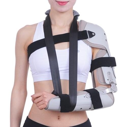 Adjustable Shoulder Abduction with Pillow Arm Sling Pain Relief Protector Bandage Brace Broken Fractured Arm Strap Injury Sprain