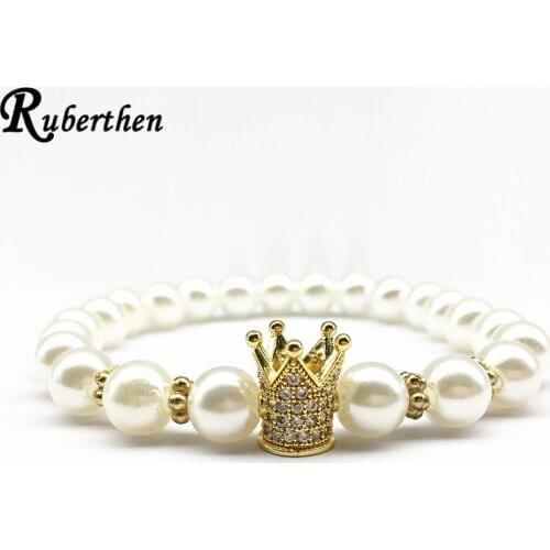 Ruberthen Hot Sale Crown Charm Bracelet Bohemia Style Powerful Women`s Bracelet Vintage Design Wedding Jewelry Drop Shipping
