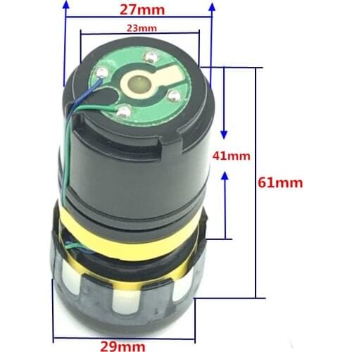 2PCS Replacement Cartridge Microphone Fits for shure BETA52A Wireless 52A 52 type mic Replace for the broken one