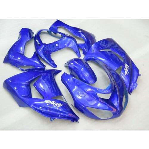 Wotefusi Motorcycle ABS Painted Bodywork Fairing For Ninja ZX 10R 2006 2007 (A)