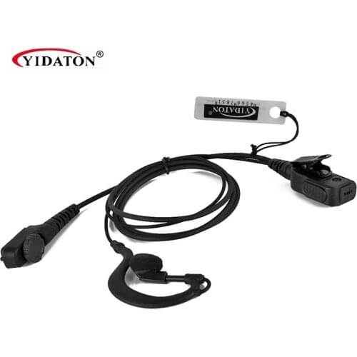 YIDATON For Hytera HYT PD780 G-shape Headset Microphone PD702/PD705 Portable Two Way Radio Accessories Earphone Ham Radio