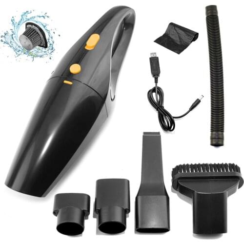 120W Vehicle Vacuum Cleaner High Power 12V Mini For Auto Car Stong Suction Dry Wet Dual Purpose