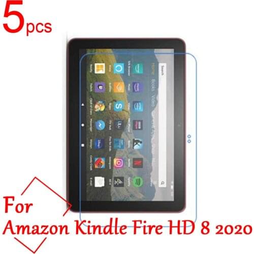 5pcs/lot Ultra Clear/Matte/Nano anti-Explosion LCD Screen Protector Film Cover For Amazon Kindle Fire HD 8 8.0 2020 Tablet Film