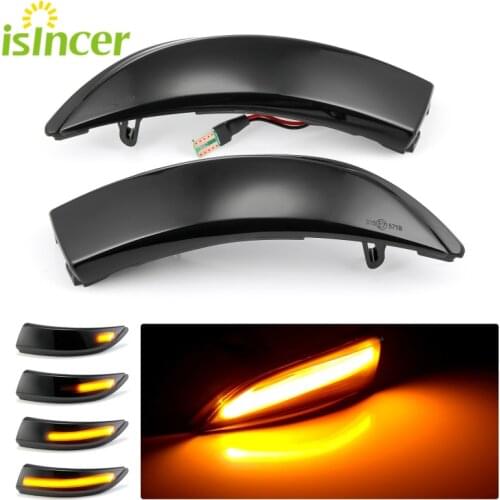 For Ford Fiesta Mk7 2008-2017 for Fiesta MK8 Dynamic Turn Signal Light LED Side Rearview Mirror Sequential Indicator