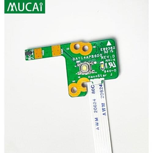 For HP Pavilion 14-P 15-P 15-K TPN-Q140 14-P 15Z-P 17-P laptop Power Button Board with Cable DAY14APB6D0 Repairing Accessories