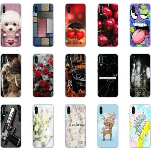 For ZTE Blade A7 2020 Case 6.08''inch Fashion silicone Soft TPU Cute Back Cases for ZTE Blade A5 2020 Phone Cover Coque 7
