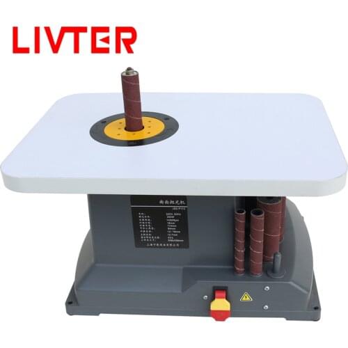 LIVTER Polishing Grinding Machine Cutter Edges Sharpener Multifunctional Grinder Mini Electric Belt Sander for wood