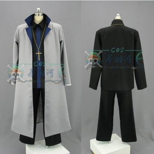 Hellsing Alexander Anderson cosplay costume Halloween costume set 11