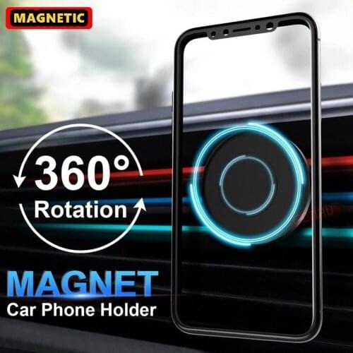 Buyincoins Magnetic Car Mount Air Vent Stand GPS Cell Phone Holder For iPhone 8 7 Plus X #291763