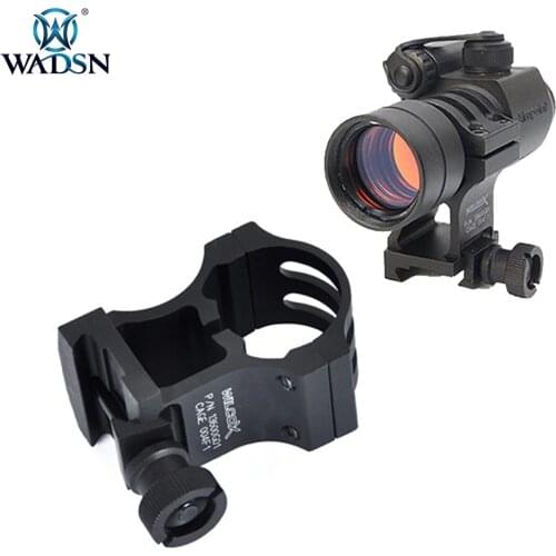 WADSN Airsoft MK18 Mout comp M2 Wilcox Mount Ring 30mm For M2 M3 Scope Sight Picatinny Adapter Tactical Accessories Mount Weaver