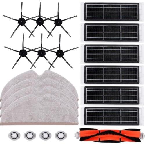 Vacuum Cleaner Accessories Kit For Xiaomi Roborock S6 S6 Maxv S6 Pure S5 S5 Max S51 E4 E35 E20 S50 Mi Mijia Robotic