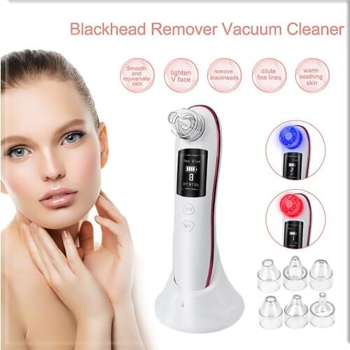 Electric Blackhead Acne Facial Nose Vacuum Cleaner Facial Peeling Spot Pore Cleaner Microdermabrasion Machine Exfoliating SPA