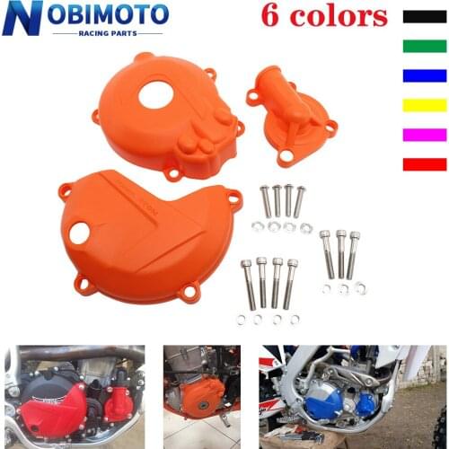 POWERMOTOR Zongshen NC250cc Engine Clutch Cover Magneto Pump Cover Left And Right Side Motocross Drop Wear-resisting
