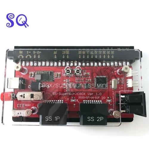 SNK Jamma Connector Motherboard 12V 8A Pwer Supply NEOGEO Video SuperGun/CBOX mini SS Gamepad Interface GBS/SCART output