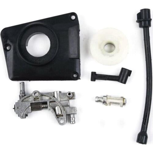 Replacement Oil Drive Pump Service Kit For CHINESE Chainsaw 4500 5800 45CC 52CC 58CC Pump Cover Repair Lawn Mower Accessories