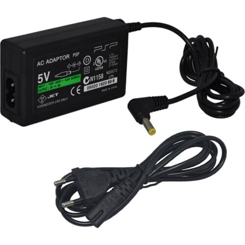 High quality EU Plug Home Wall Charger AC Adapter Power Supply Cord Cable for PSP 1000 2000 3000