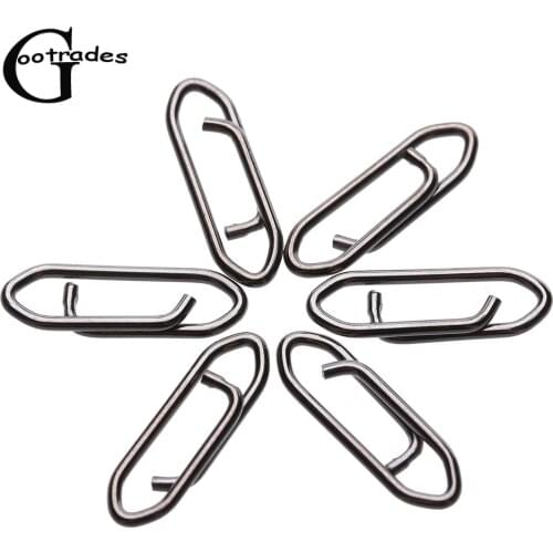 50pcs Power Clips Fast Snap Fishing Terminal Multipacks Fishing Hanging Snap Fishing accessories