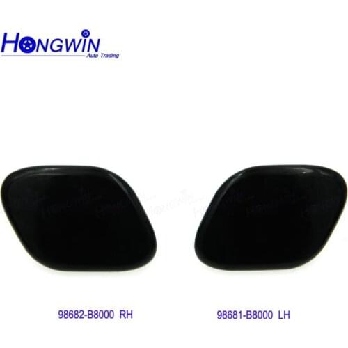 98681-B8000 98682-B8000 Headlamp Headlight Cleaning Washer Spray Nozzle Jet Cover Cap For HHyundai Grand Santa Fe San DM 2012-15