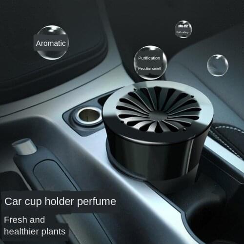 New Car Perfume Air Freshener Air Purifier Aroma Diffuser Aromatherapy Smell In Car Home Dual-use Cup Holder Car Styling
