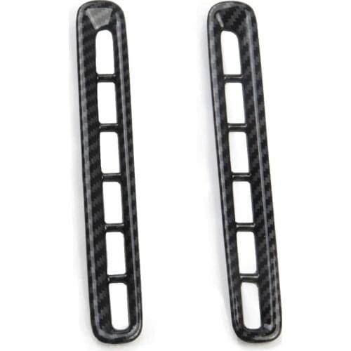 Car Door A/c Vent Panel Air Carbon Fiber Accessories For Dodge Charger 2011+ Automobile Vent Panel Car Interior Accessories